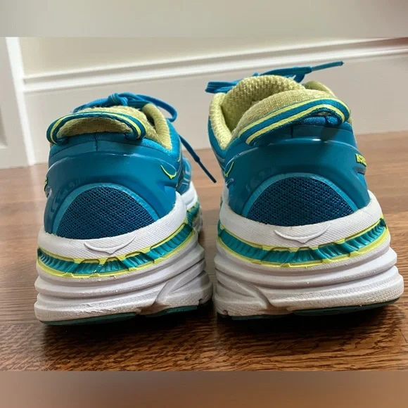 HOKA ONE ONE STINSON 3 road running shoes sneaker comfort frame padded tongue 8 - Picture 6 of 9